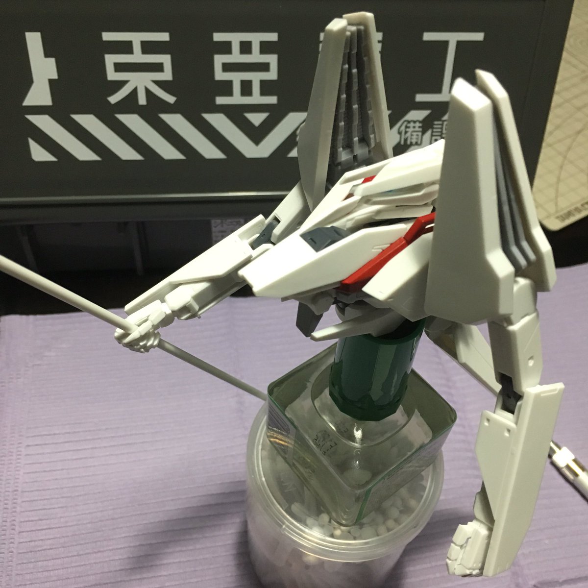 作りかけで放置していた継衛くんをパチ組再開。 #シドニアの騎士 作りかけで放置していた継衛くんをパチ組再開。 #シドニアの騎士