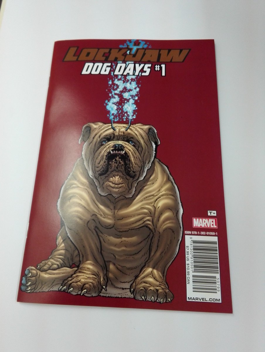 ロックジョーが活躍したエピソードを多数収録の一冊!LOCKJAW DOG DAYS TP(厚めのリーフです)今後ドラマシ ロックジョーが活躍したエピソードを多数収録の一冊!LOCKJAW DOG DAYS TP(厚めのリーフです)今後ドラマシ