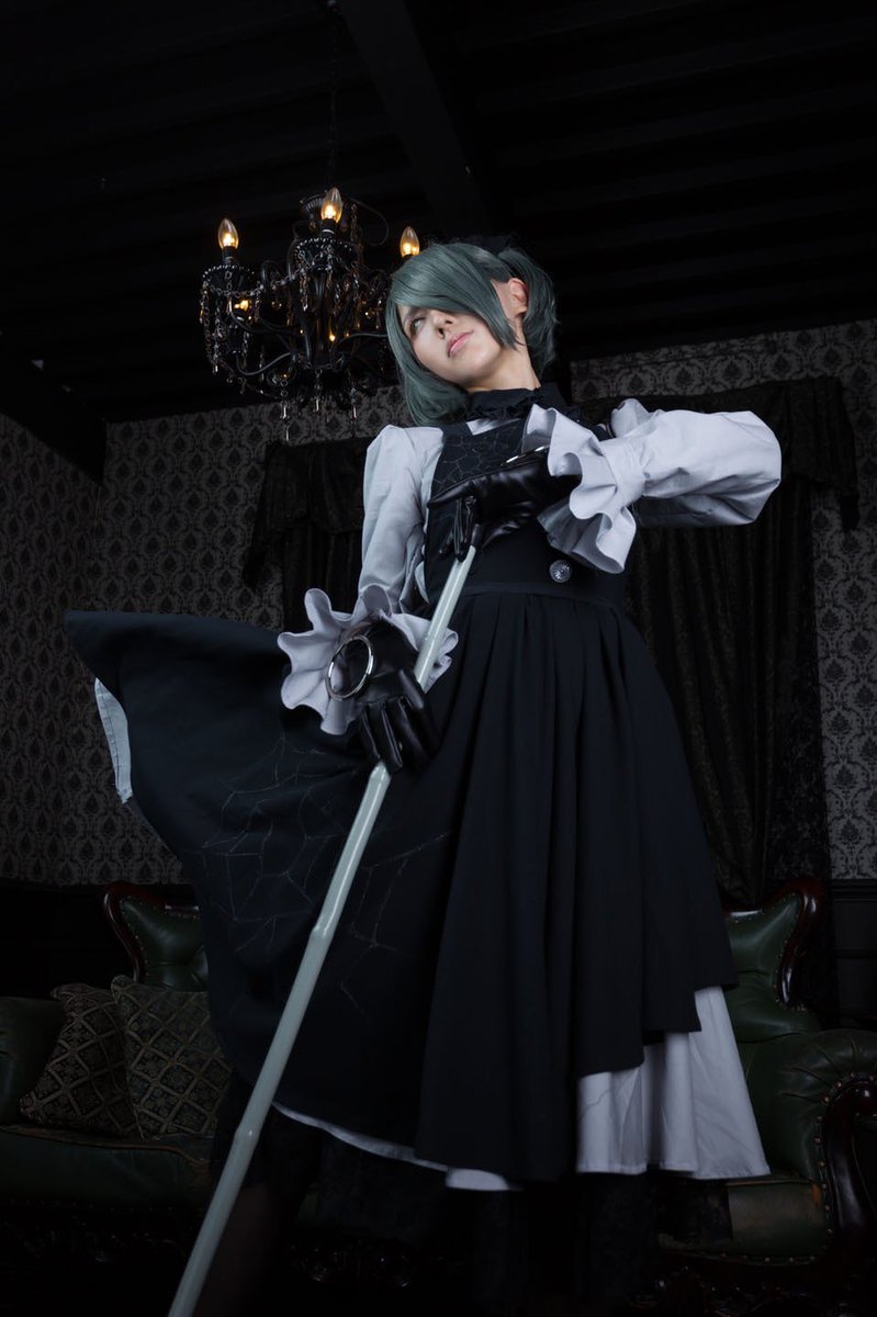 ダンガンロンパV3:東条斬美「貴方を退屈になんてさせないわ。メイドだもの。」王馬: 撮影: ダンガンロンパV3:東条斬美「貴方を退屈になんてさせないわ。メイドだもの。」王馬: 撮影: