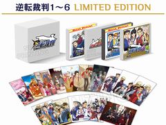 「逆転裁判」シリーズ6作品がセットになった「逆転裁判1〜6 LIMITED EDITION」がイーカプコン限定で登場。純 「逆転裁判」シリーズ6作品がセットになった「逆転裁判1〜6 LIMITED EDITION」がイーカプコン限定で登場。純