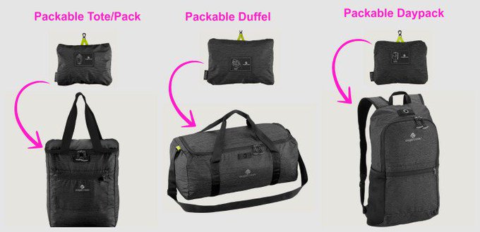 Stashable Capacity: Eagle Creek Packables Luggage Stashable Capacity: Eagle Creek Packables Luggage