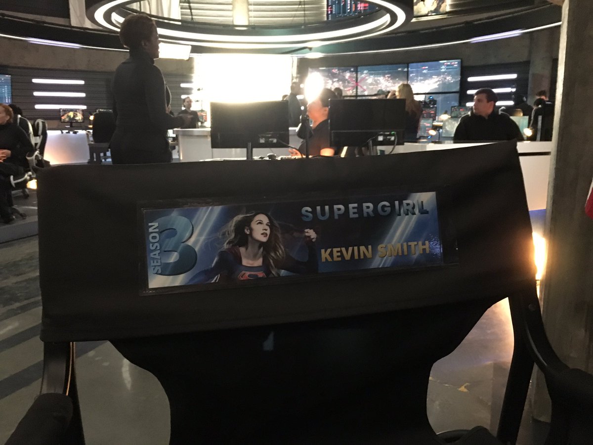 Gainful employment at @TheCWSupergirl! https://t.co/dKjam5flle