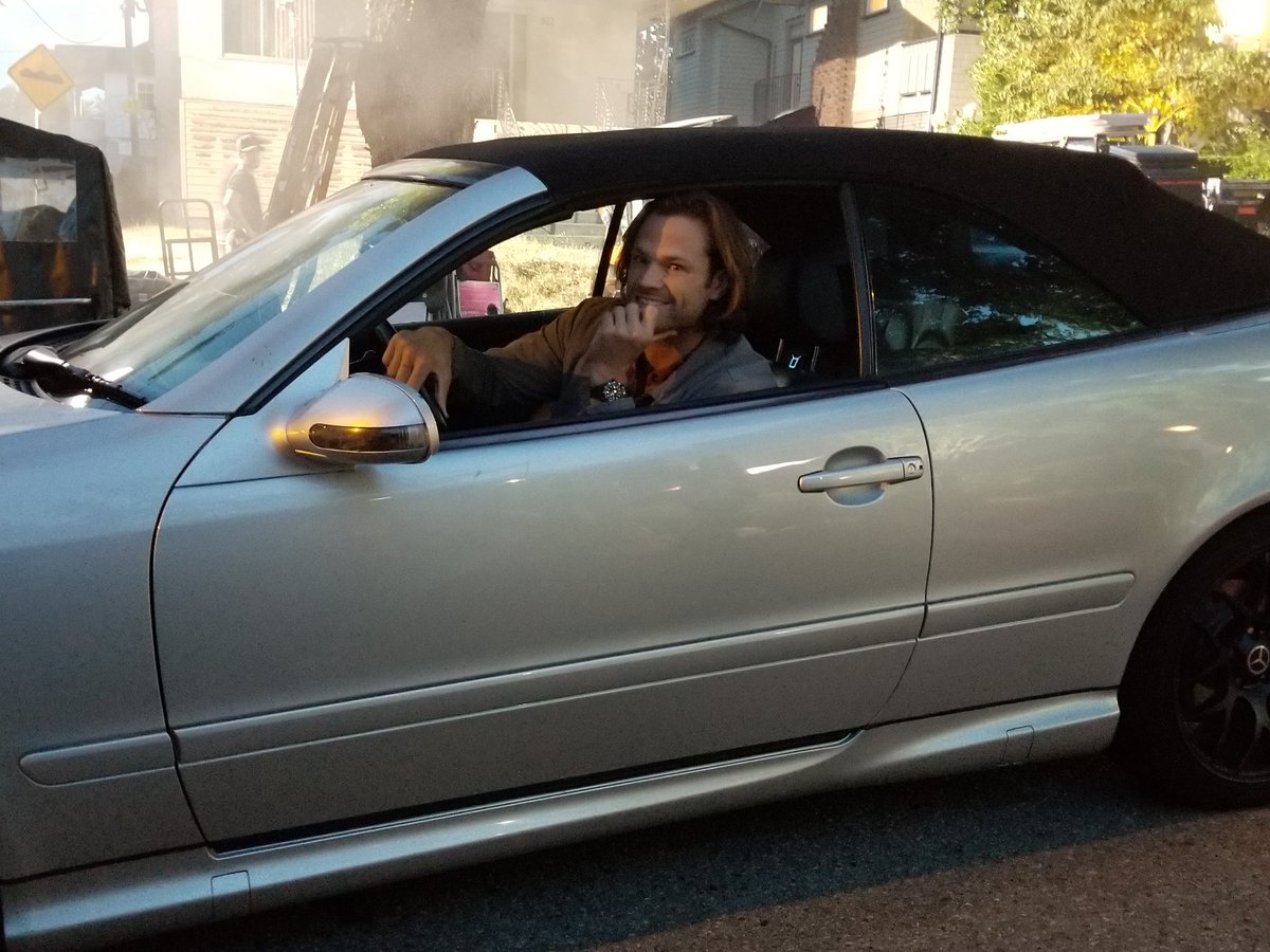 Photo of Jared Padalecki  - car
