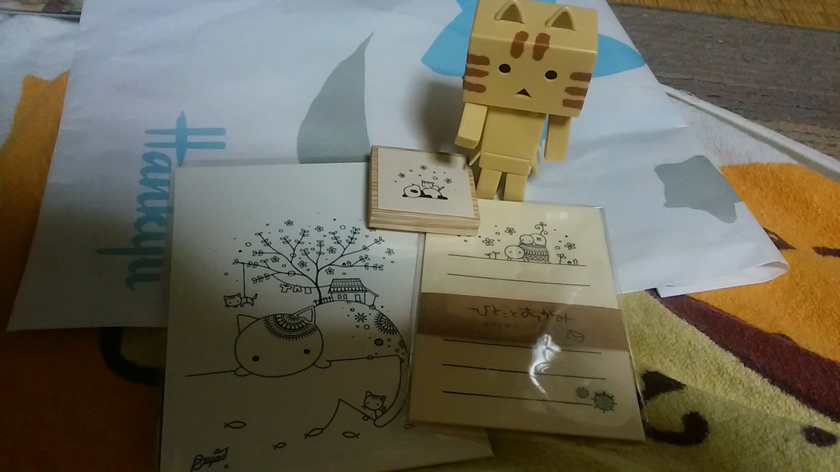 にゃんぼー阪急百貨店に行く。かめいち堂さん( )が新作のポスカを出すとお聞きしたので仕事終わりで寄りました。新作どれも可 にゃんぼー阪急百貨店に行く。かめいち堂さん( )が新作のポスカを出すとお聞きしたので仕事終わりで寄りました。新作どれも可