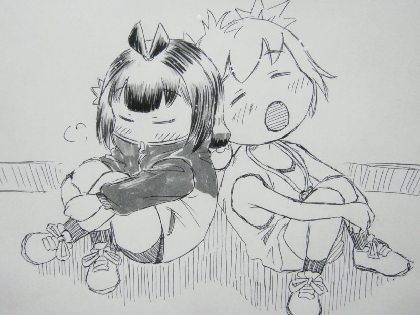 ねむい。 #卓球娘 ねむい。 #卓球娘