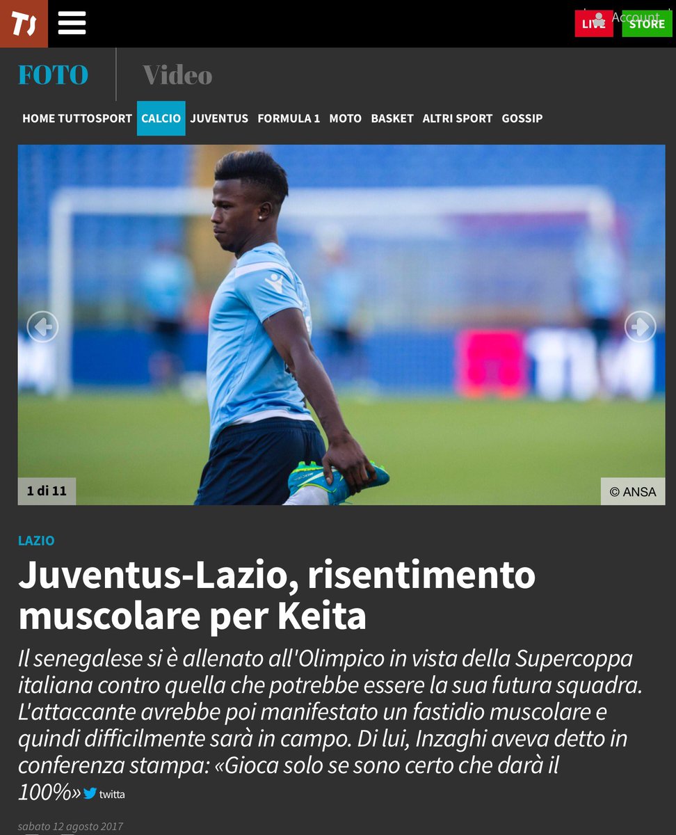 #JuventusLazio