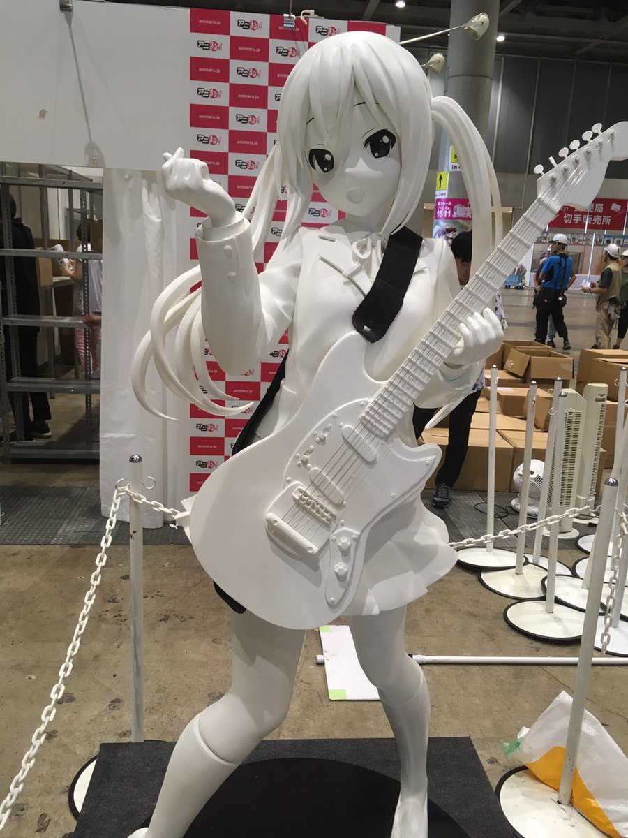 【コミックマーケット92】「けいおん!」中野梓等身大フィギュアも沢山の方々に見にきていただき、ありがとうございました!今 【コミックマーケット92】「けいおん!」中野梓等身大フィギュアも沢山の方々に見にきていただき、ありがとうございました!今