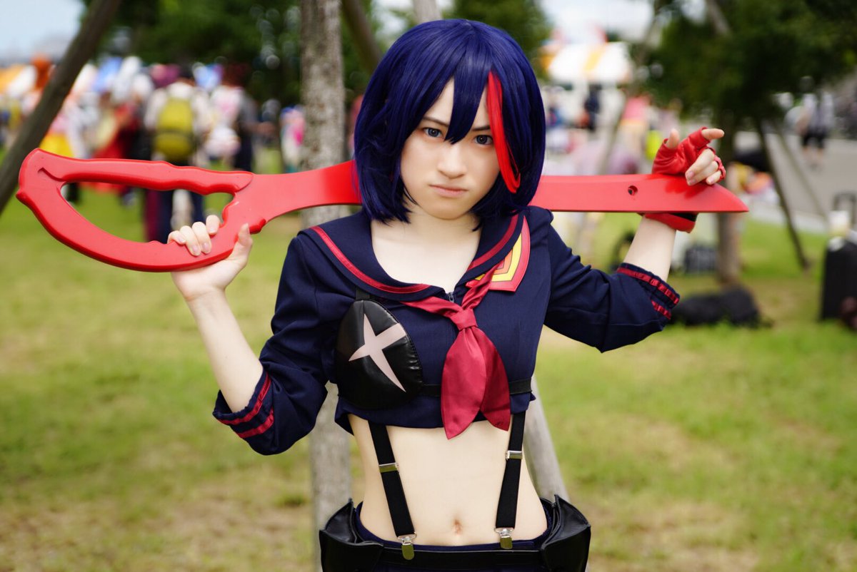 キルラキル纏流子 小町さん 撮影ありがとうございました#C92コスプレ #C92 #防災公園 #コミケ キルラキル纏流子 小町さん 撮影ありがとうございました#C92コスプレ #C92 #防災公園 #コミケ