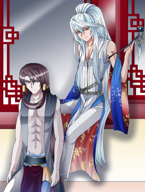 残暑お見舞い申し上げます!ということで夏仕様(?)の凛さん&無生 #サンファン 残暑お見舞い申し上げます!ということで夏仕様(?)の凛さん&無生 #サンファン