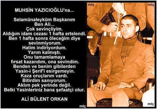#AliBülentOrkan