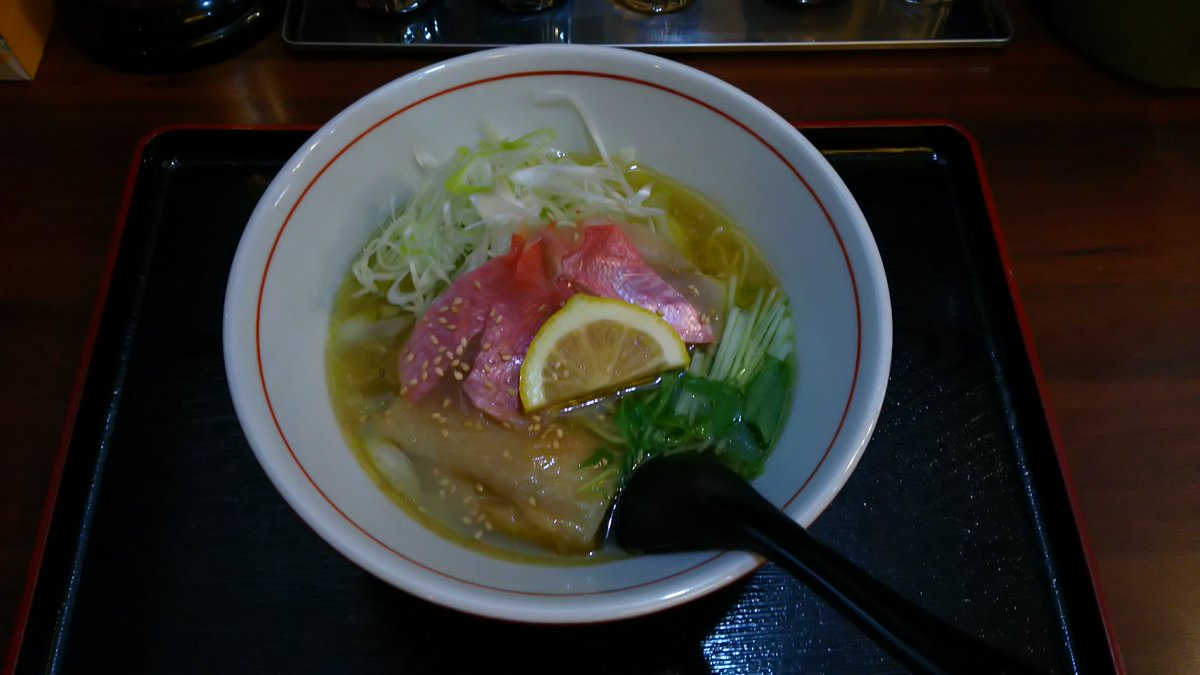 今年、早くも年間ラーメン100杯まで残り30杯でございます。銚子市にある麺屋松太郎 黄金の金目鯛塩ラーメン♪ 今年、早くも年間ラーメン100杯まで残り30杯でございます。銚子市にある麺屋松太郎 黄金の金目鯛塩ラーメン♪