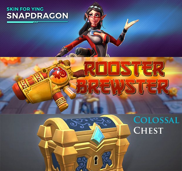 Lu Korvette Paladins Skins and Chest Giveaway! (Courtesy of LaunicTV) Lu Korvette Paladins Skins and Chest Giveaway! (Courtesy of LaunicTV)