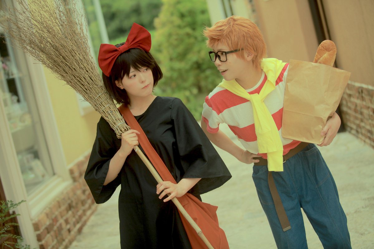 ※コス注意16.8.15【魔女の宅急便 Ⅴ】キキ:みかんこトンボ:シンゴさま( )Photo:ユラさま( )キキの衣装: ※コス注意16.8.15【魔女の宅急便 Ⅴ】キキ:みかんこトンボ:シンゴさま( )Photo:ユラさま( )キキの衣装:
