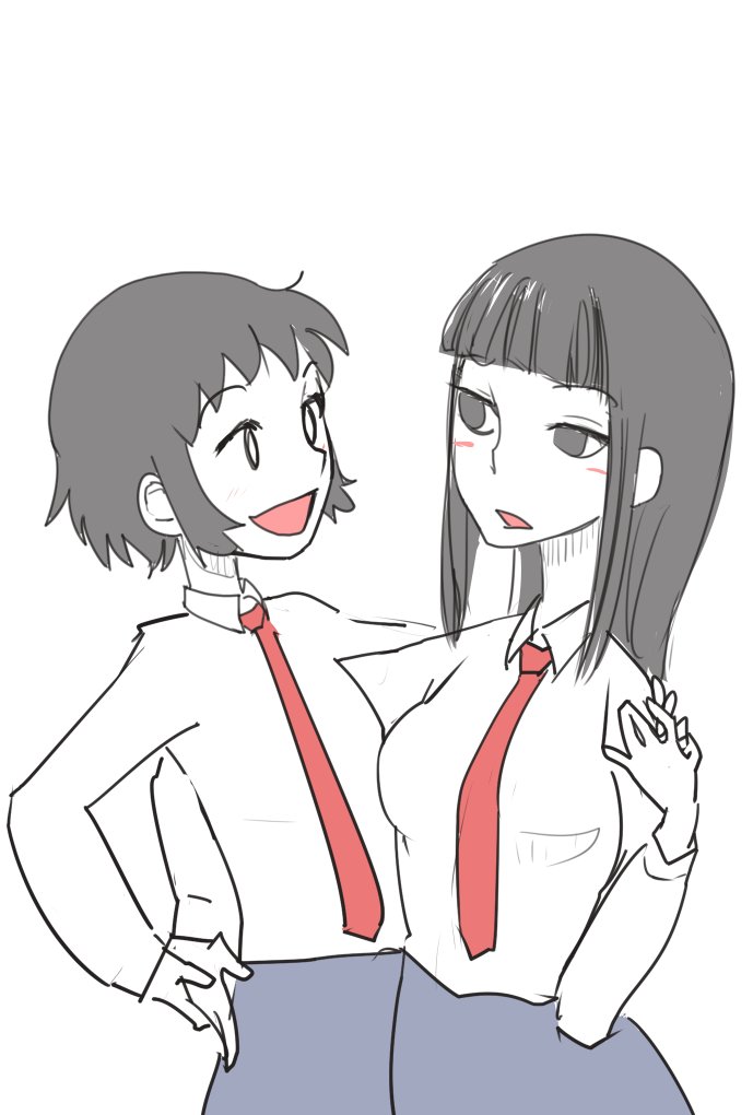手つなぎラフイメージ画さわしお #ド嬢 手つなぎラフイメージ画さわしお #ド嬢