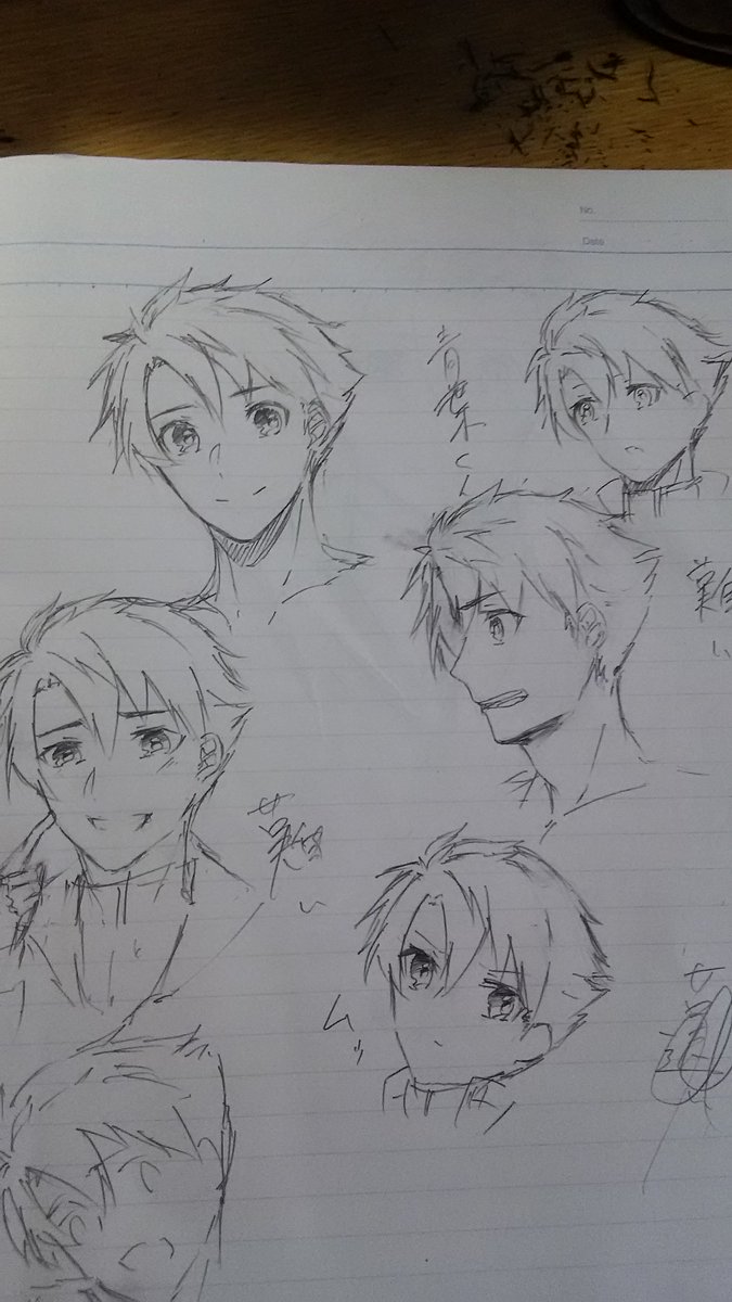 バディコンプレックス青葉くん練習!!かわいい青葉くん描けるようになりたい バディコンプレックス青葉くん練習!!かわいい青葉くん描けるようになりたい
