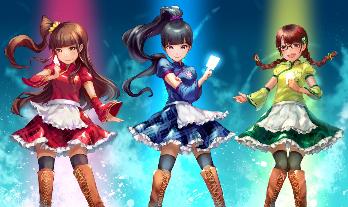 ウィクロスガールズの3人描いてみました!新衣装とーっても可愛いですぞ~!!#WIXOSS #ウィクロスガールズ ウィクロスガールズの3人描いてみました!新衣装とーっても可愛いですぞ~!!#WIXOSS #ウィクロスガールズ