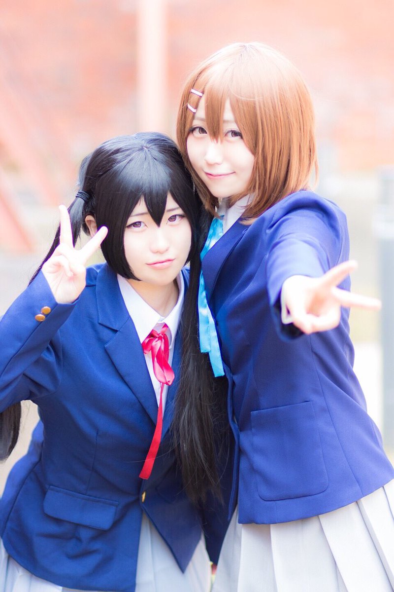 けいおん!!💛平沢唯💛💚中野梓💚「あずにゃんにゃんにゃーん🐾」あずにゃん:綾瀬撮影していただきありがとうございました!唯 けいおん!!💛平沢唯💛💚中野梓💚「あずにゃんにゃんにゃーん🐾」あずにゃん:綾瀬撮影していただきありがとうございました!唯