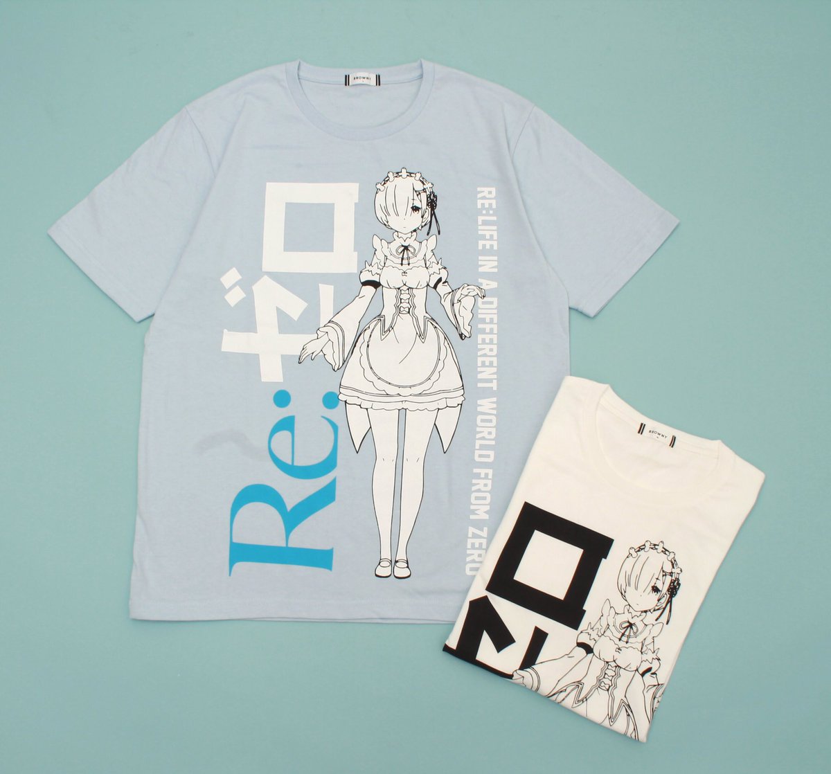 アニメでも大人気のライトノベル、 『Re:ゼロから始める異世界生活』とWEGOのコラボTシャツがこの度発売決定🌈WEGO アニメでも大人気のライトノベル、 『Re:ゼロから始める異世界生活』とWEGOのコラボTシャツがこの度発売決定🌈WEGO