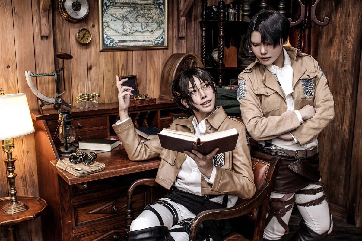 【コス】進撃の巨人「イヤイヤちょっとまって今良いところだからこれ終わったら寝るから本当にイテテテテテ握力!!すごい!!! 【コス】進撃の巨人「イヤイヤちょっとまって今良いところだからこれ終わったら寝るから本当にイテテテテテ握力!!すごい!!!