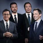 On late-night TV, Trump's no laughing matter anymore