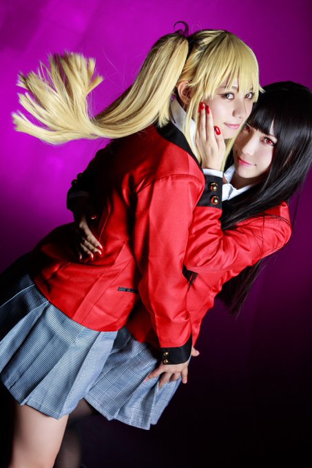 『さァ、賭け狂いましょう!』賭ケグルイ蛇喰夢子:紗愛( )早乙女芽亜里:ぽんちゃん( )photo:kuroさん( ) 『さァ、賭け狂いましょう!』賭ケグルイ蛇喰夢子:紗愛( )早乙女芽亜里:ぽんちゃん( )photo:kuroさん( )