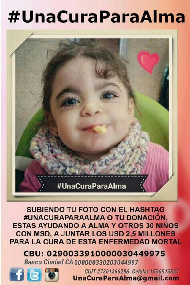 RT @BarbiCabo: #UnaCuraParaAlma. RT por favor ????❤. No lleva más de un segundo y ayudamos un montón. https://t.co/6inW7MJDto