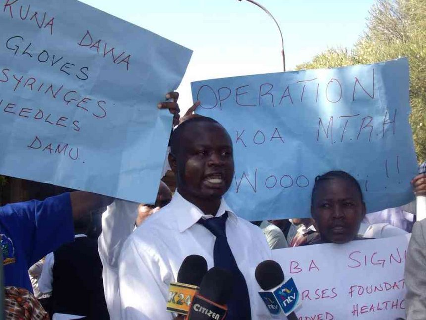 Moi hospital nurses sign deal, call off strike