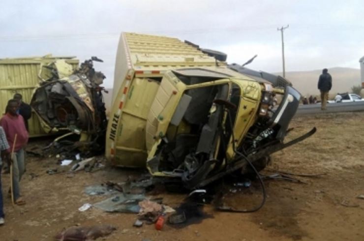 Two die in early morning accident along Nairobi-Mombasa highway