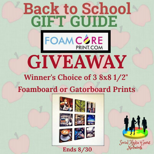 FoamCorePrint Giveaway FoamCorePrint Giveaway