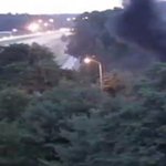 Car fire closes ramp, causes visibility issues in Windsor Car fire closes ramp, causes visibility issues in Windsor