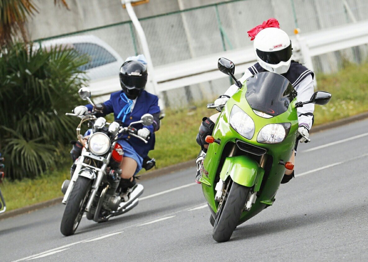 バイクの日なので私のお気に入りの画像(><)#バイクの日#ばくおん#来夢先輩#黒来夢先輩 バイクの日なので私のお気に入りの画像(><)#バイクの日#ばくおん#来夢先輩#黒来夢先輩