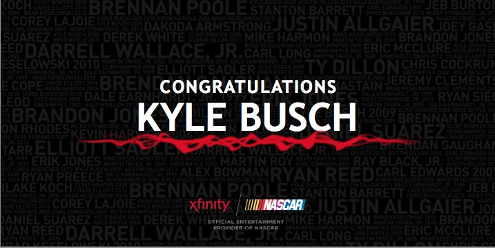 #XfinitySeries