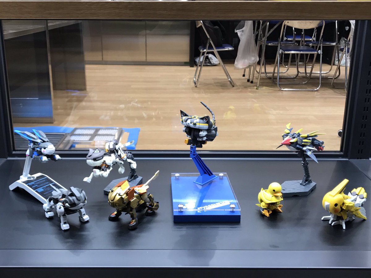 いよいよ始まりました #ガンダムベース東京 にニャッシマーや外伝コミックス登場ガンプラを中心とした動物系ガンプラを一挙展 いよいよ始まりました #ガンダムベース東京 にニャッシマーや外伝コミックス登場ガンプラを中心とした動物系ガンプラを一挙展