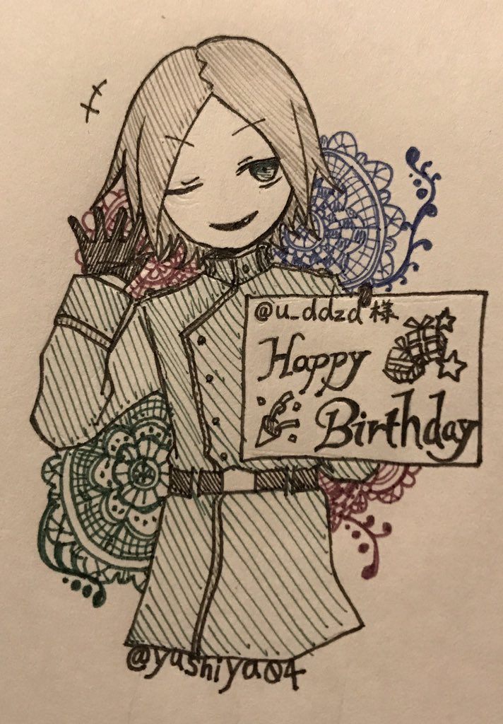 間に合わなかった……!遅くなって&雑アナログですみません💦改めて誕生日おめでとうございました!!🎉梨さんのお子 間に合わなかった……!遅くなって&雑アナログですみません💦改めて誕生日おめでとうございました!!🎉梨さんのお子
