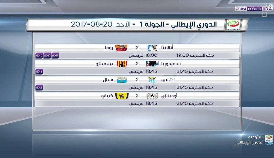 الجوله الاولي