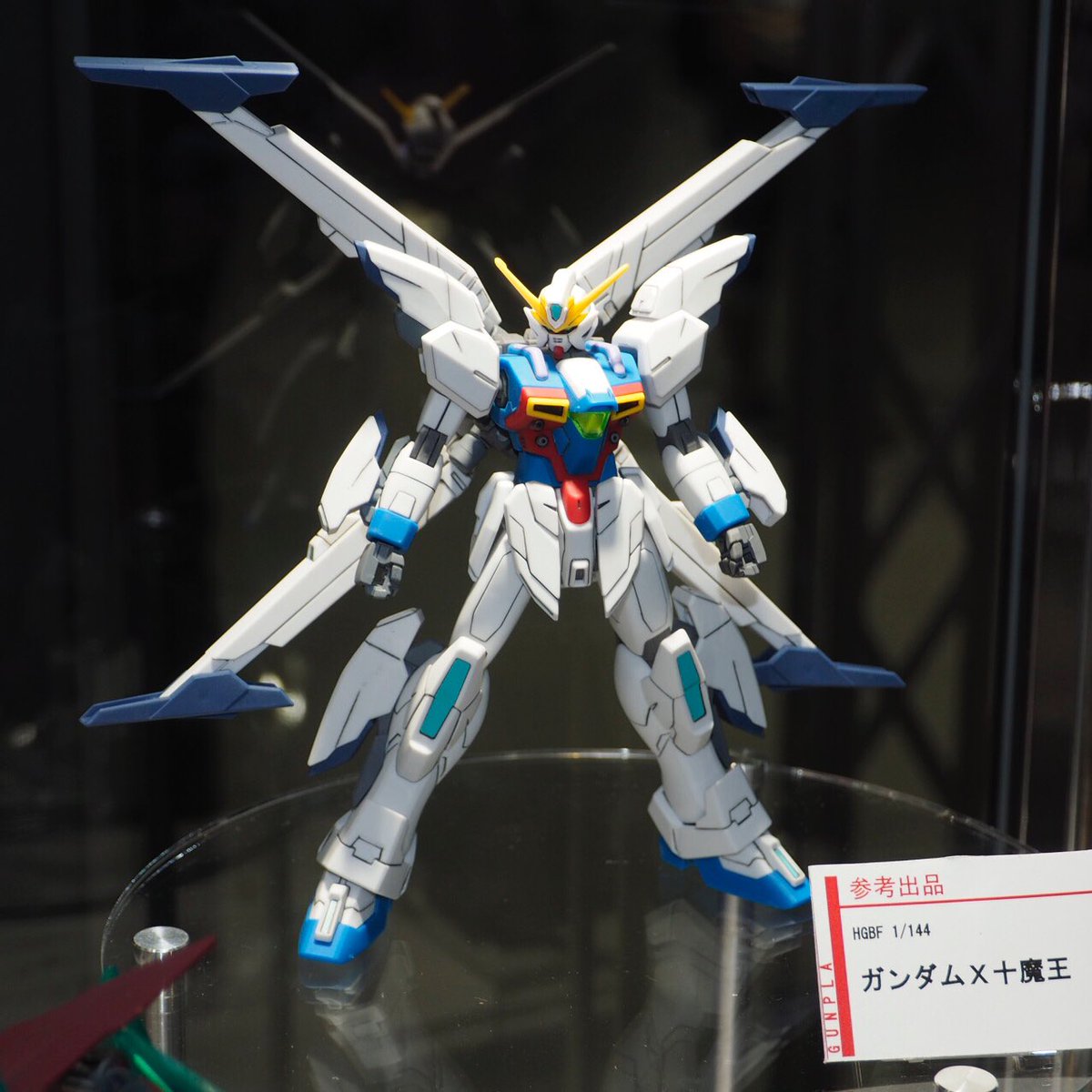 ガンダムベース東京『ガンダムビルドファイターズ ワールド』参考出品「ガンダムX+魔王」「ガンダムフェニーチェリベルタ」 ガンダムベース東京『ガンダムビルドファイターズ ワールド』参考出品「ガンダムX+魔王」「ガンダムフェニーチェリベルタ」