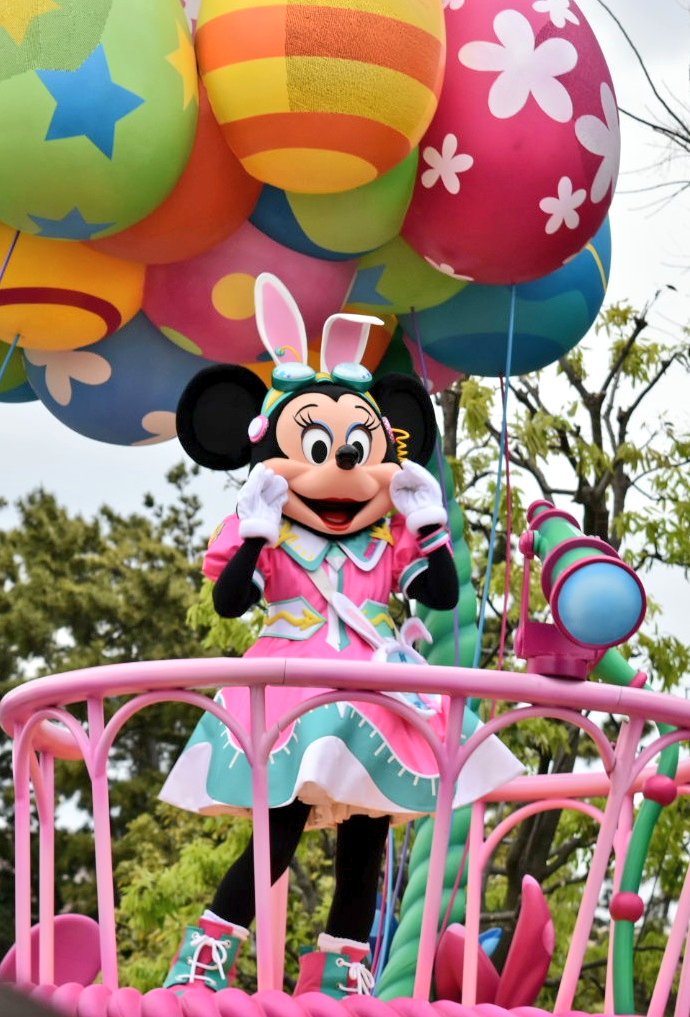 #TDR#ミニーらーららららら🎵うーさーたーま🐣 #TDR#ミニーらーららららら🎵うーさーたーま🐣