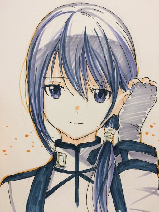 細居さんの今日の色紙その3。グリムガルよりメリイ。#comitia121 細居さんの今日の色紙その3。グリムガルよりメリイ。#comitia121