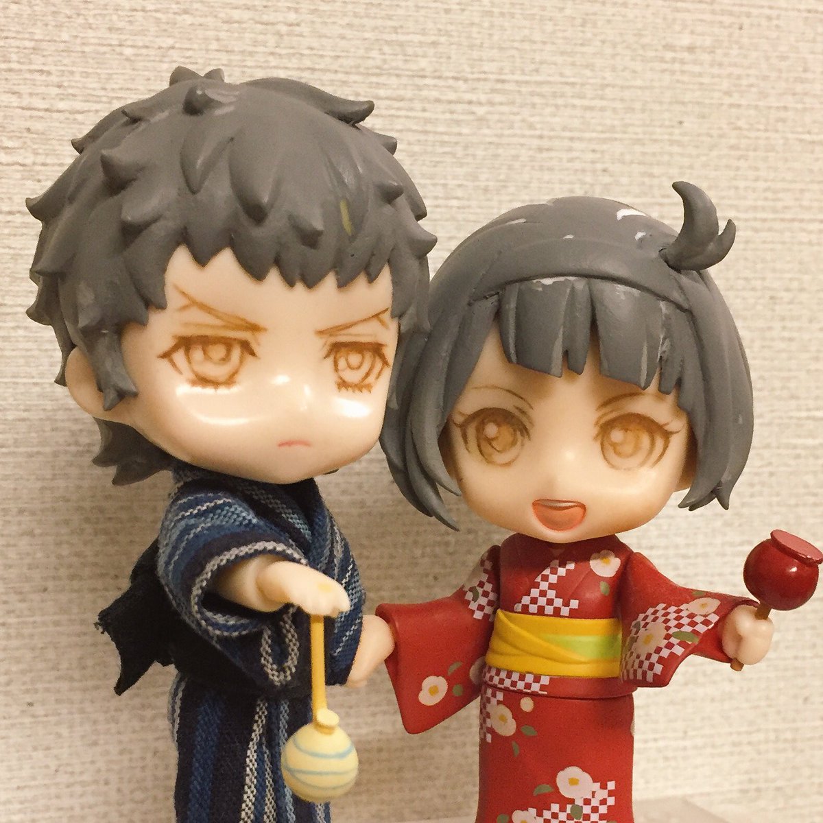 よく考えたらこの2人は本編で既にお祭りデートをキメているw#ねんどろニーナちゃん #ねんどろ陛下#バハソウル よく考えたらこの2人は本編で既にお祭りデートをキメているw#ねんどろニーナちゃん #ねんどろ陛下#バハソウル