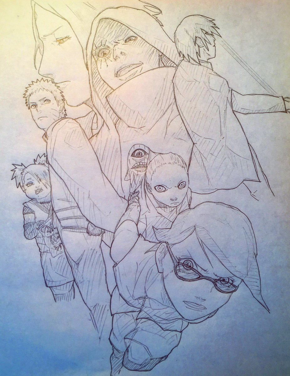 『うちはサラダ編』突入しましたね。楽しみ☺️#NARUTO #BORUTO 『うちはサラダ編』突入しましたね。楽しみ☺️#NARUTO #BORUTO