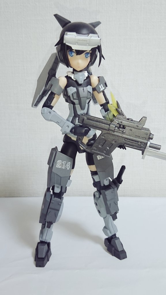 以前 #迅雷TK 出した作品をリカバリーしました。量産型迅雷「進雷 しんらい」#フレームアームズ・ガール #FAガール 以前 #迅雷TK 出した作品をリカバリーしました。量産型迅雷「進雷 しんらい」#フレームアームズ・ガール #FAガール