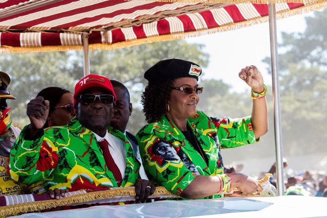 Zimbabwe First Lady flies home, leaving S. Africa assault case