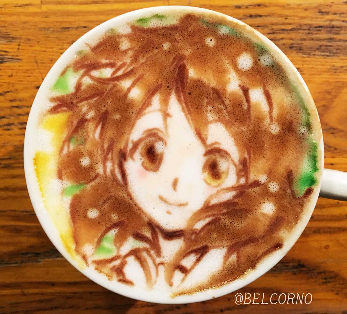 ラテアート【黄前 久美子】@響け! ユーフォニアム本日お誕生日で一杯。Happy Birthday!作成動画: #黄前久 ラテアート【黄前 久美子】@響け! ユーフォニアム本日お誕生日で一杯。Happy Birthday!作成動画: #黄前久