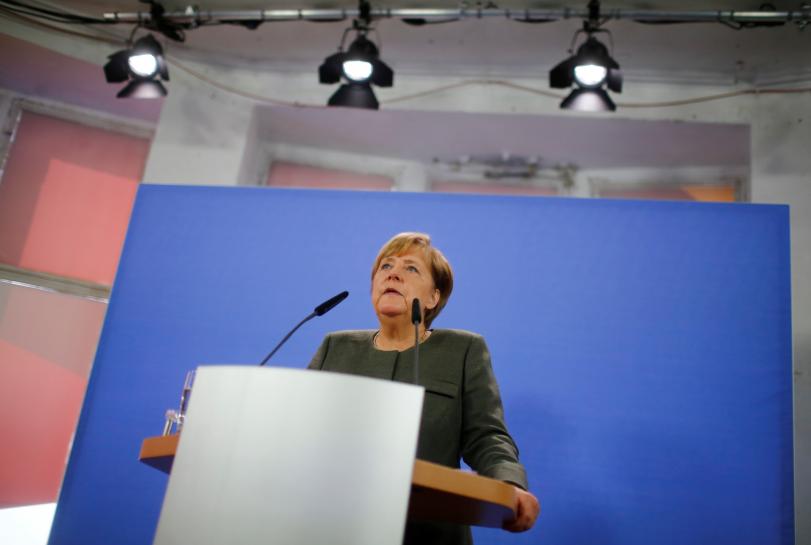 Diesel still needed to meet climate goals, Merkel says