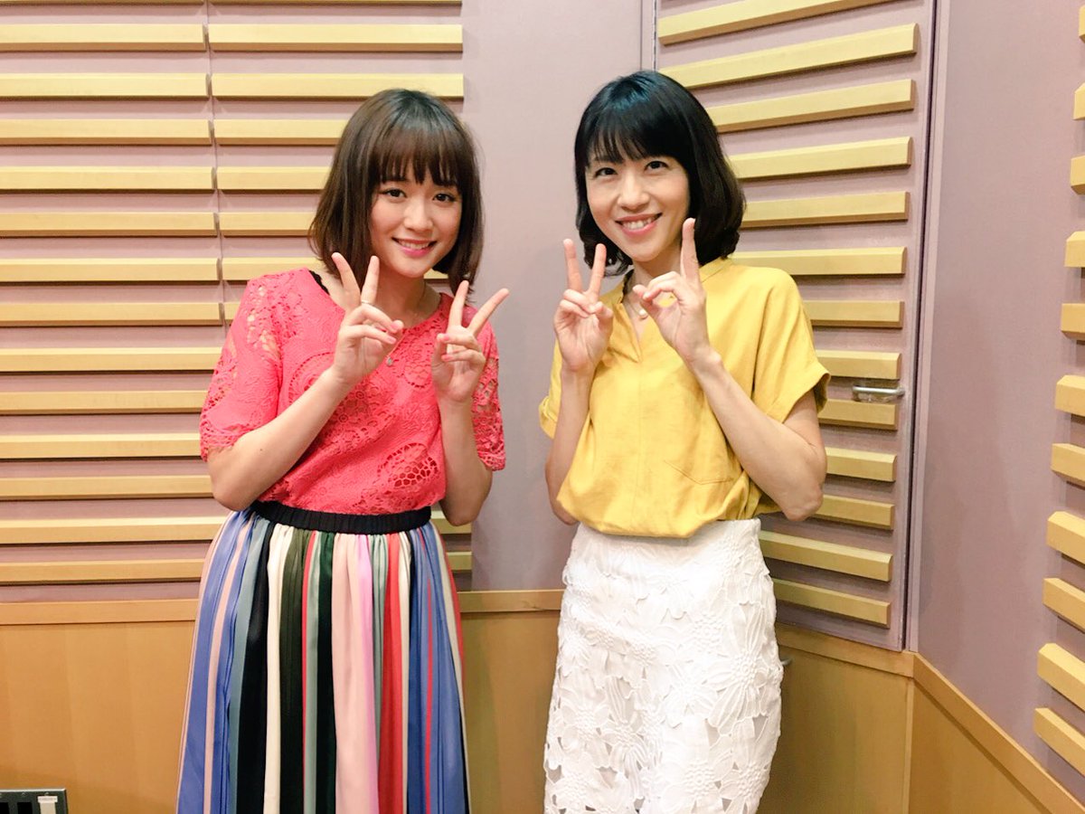 昨夜1:30からの放送では保田圭さんと大原櫻子さんとトークでした💕ラジコタイムフリーで再放送をお聴き頂けますので是非😆[ 昨夜1:30からの放送では保田圭さんと大原櫻子さんとトークでした💕ラジコタイムフリーで再放送をお聴き頂けますので是非😆[