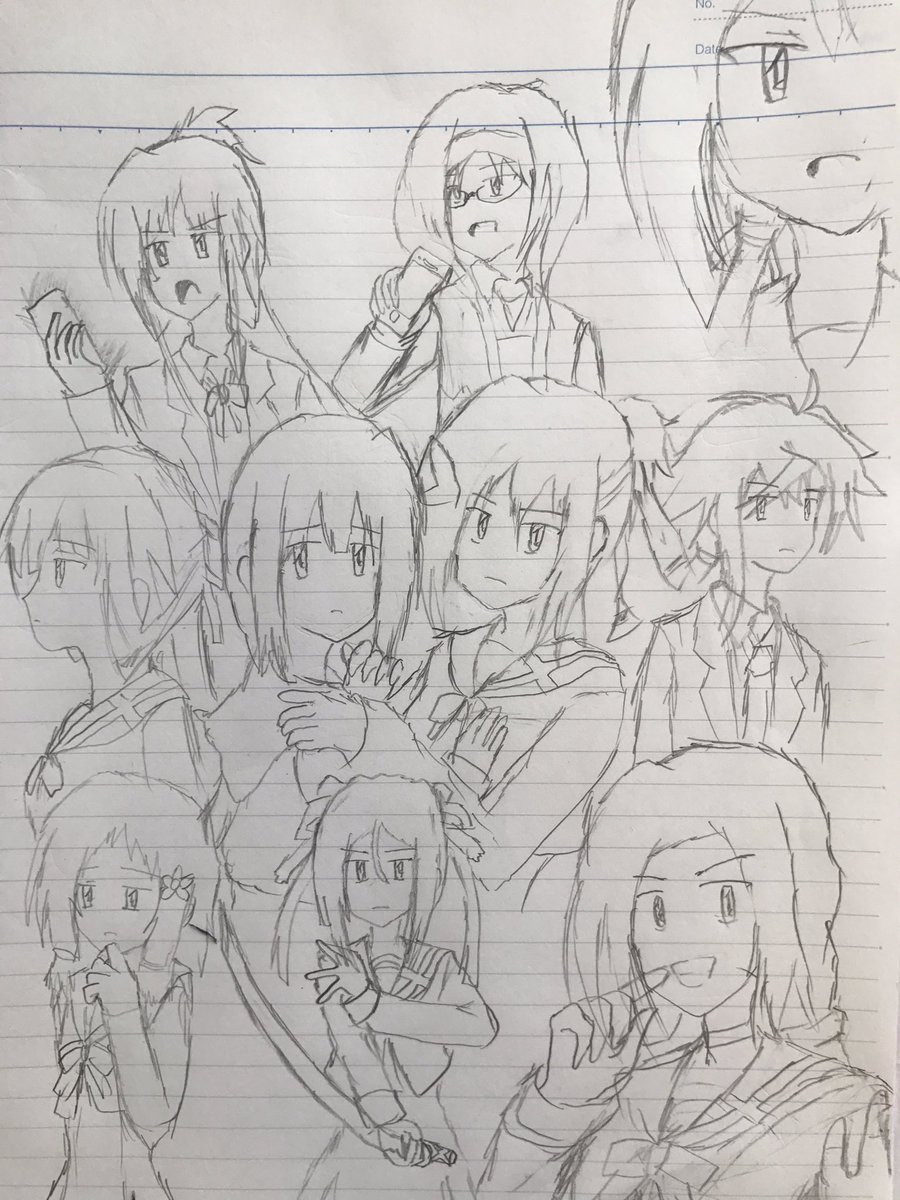 11eyes トレスのゆゆゆ集合絵のような何か#yuyuyu 11eyes トレスのゆゆゆ集合絵のような何か#yuyuyu
