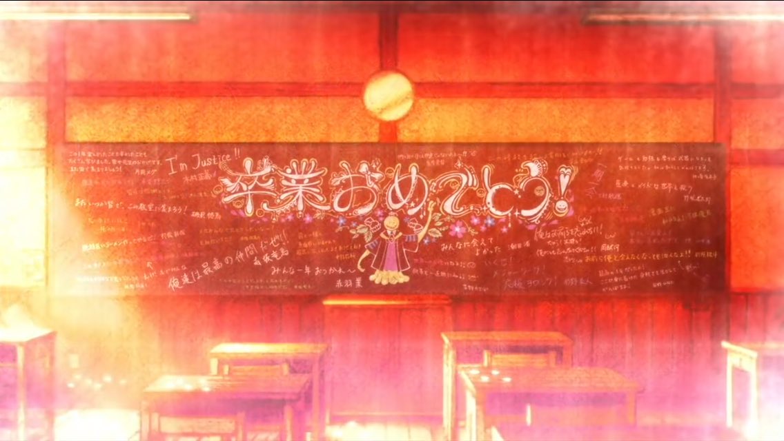 過去最大に泣けるアニメが、暗殺教室だとは思わなかった。今さっきめっちゃ号泣w目が腫れるくらい泣いたw 過去最大に泣けるアニメが、暗殺教室だとは思わなかった。今さっきめっちゃ号泣w目が腫れるくらい泣いたw