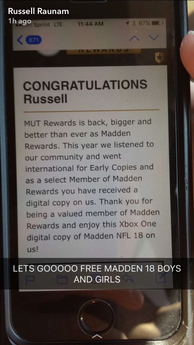 #MaddenRewards