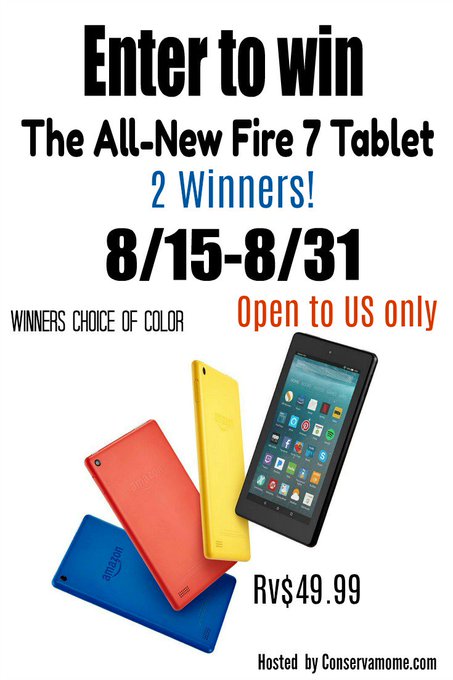 Fire Tablet Giveaway Fire Tablet Giveaway
