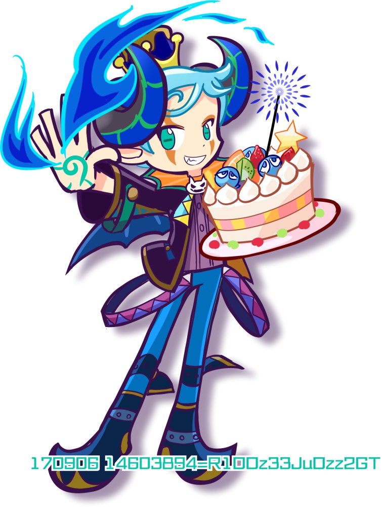 魔界王子一周年おめでとうございます!記念にお祝いラガシュ君です☆ 魔界王子一周年おめでとうございます!記念にお祝いラガシュ君です☆